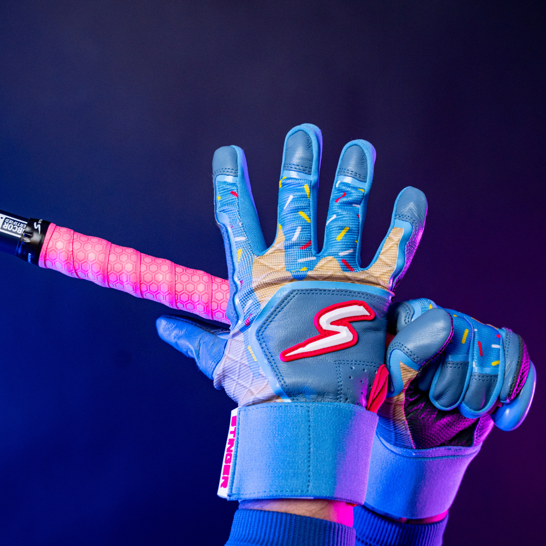 Winder Series Batting Gloves - Birthday Cake - Maximum Velocity Sports