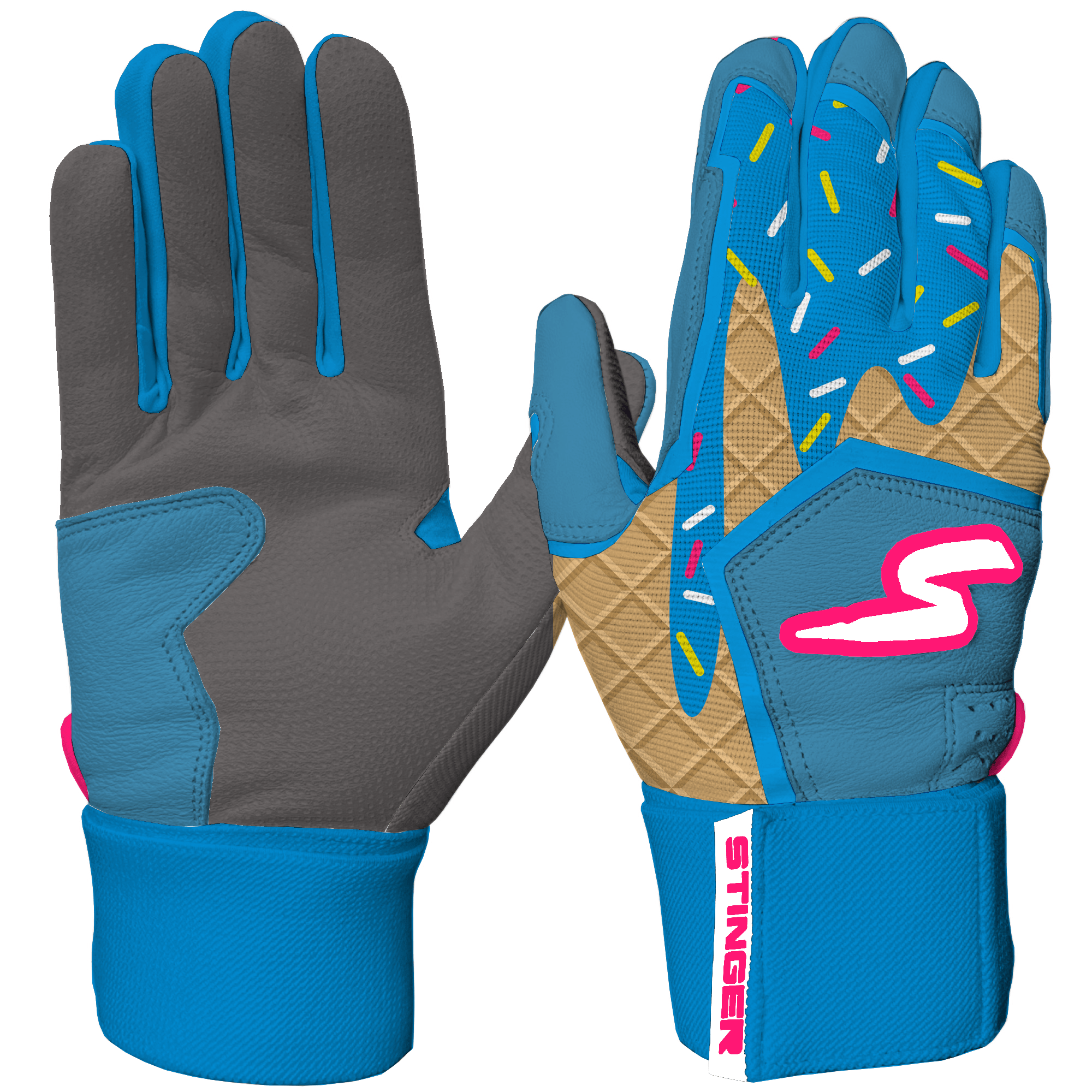 Winder Series Batting Gloves - Birthday Cake - Maximum Velocity Sports
