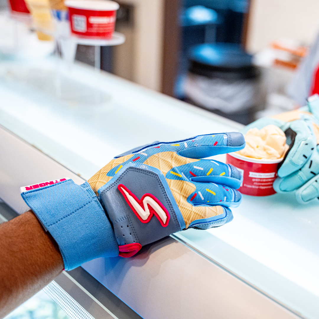 Winder Series Batting Gloves - Birthday Cake - Maximum Velocity Sports