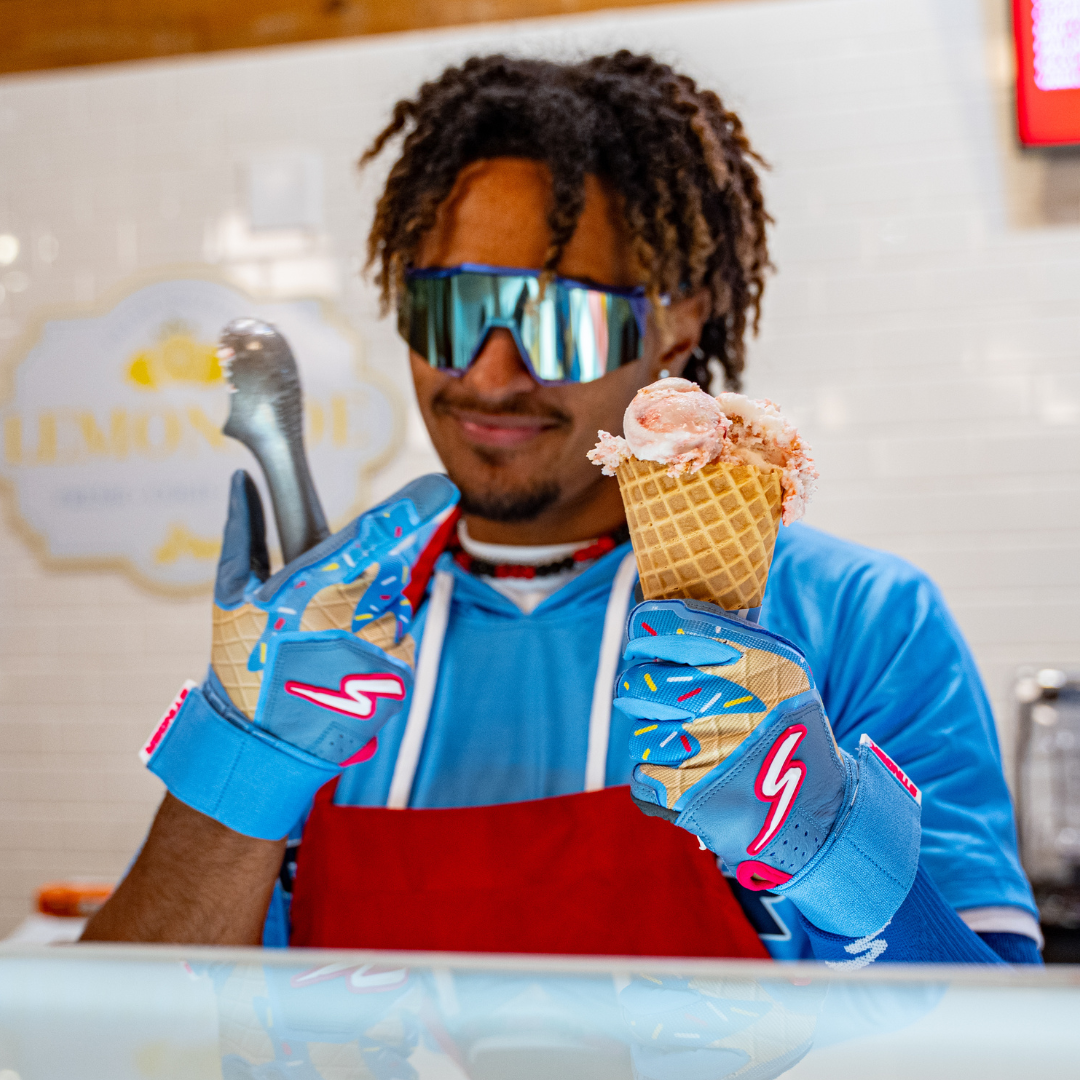 Winder Series Batting Gloves - Birthday Cake - Maximum Velocity Sports