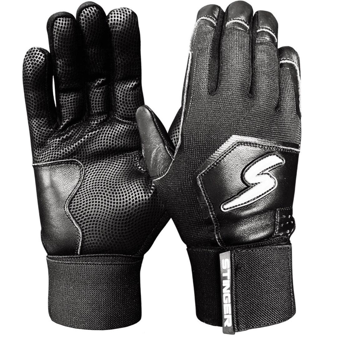 Winder Series Batting Gloves - Black Out - Maximum Velocity Sports
