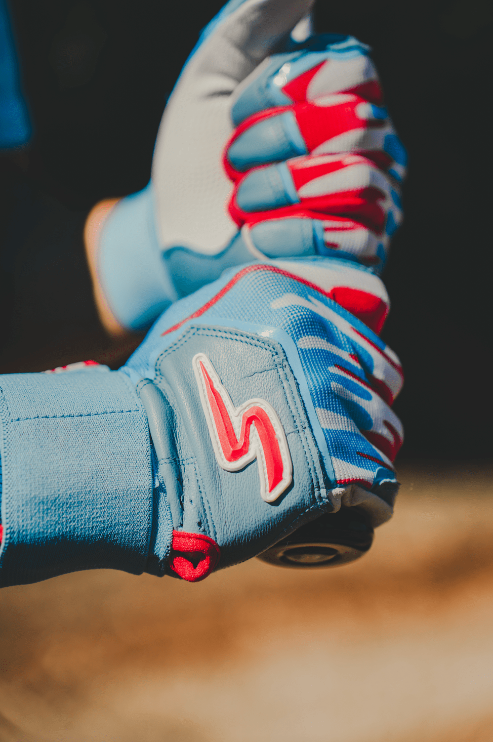 Winder Series Batting Gloves - Bombs Pop - Maximum Velocity Sports