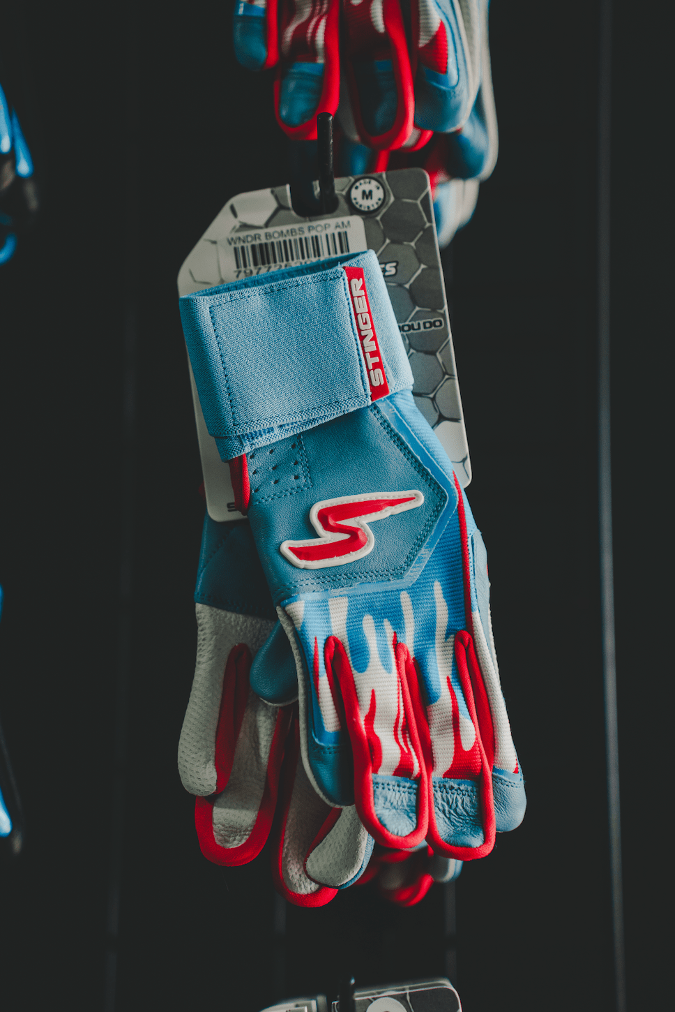 Winder Series Batting Gloves - Bombs Pop - Maximum Velocity Sports