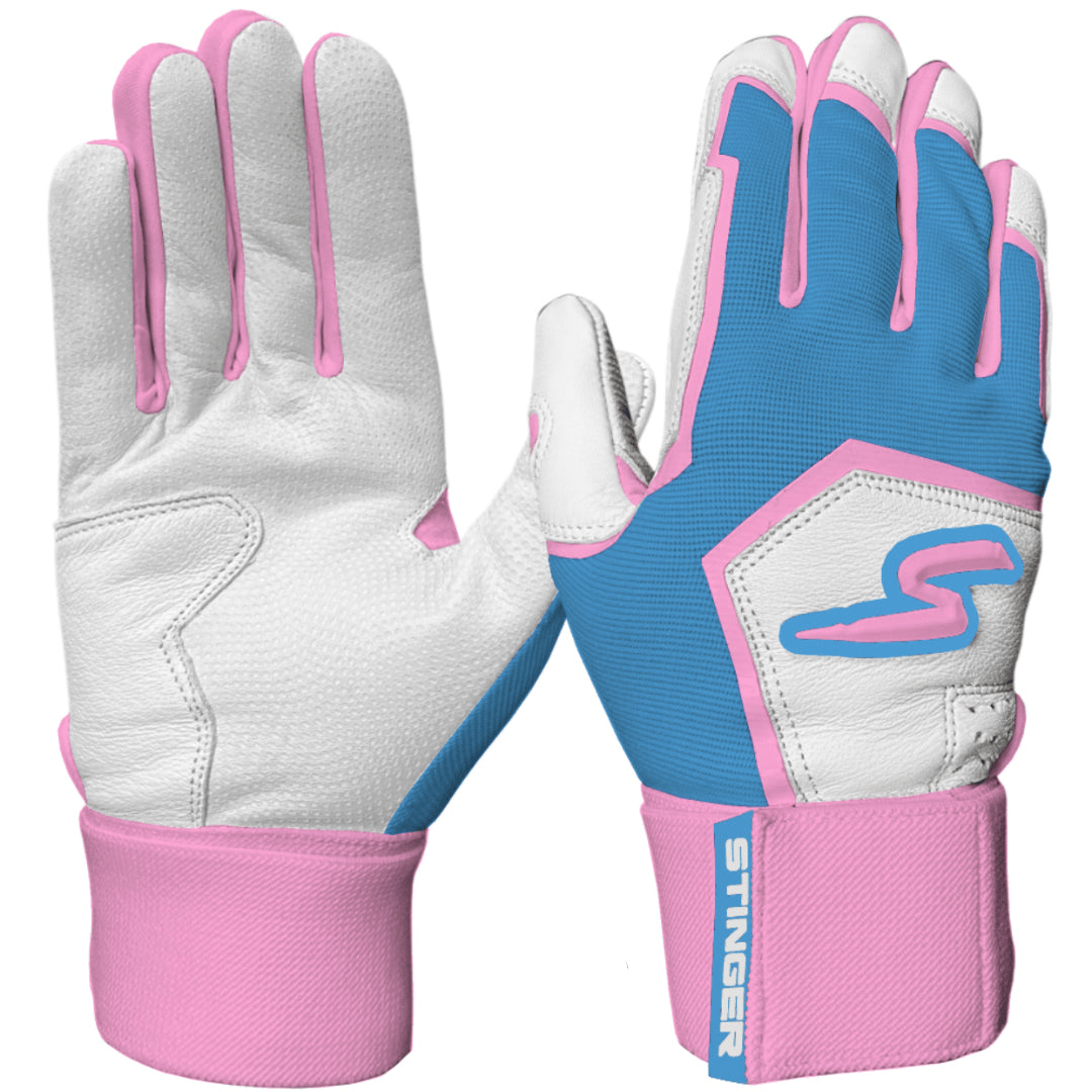 Winder Series Batting Gloves - Cotton Candy - Maximum Velocity Sports
