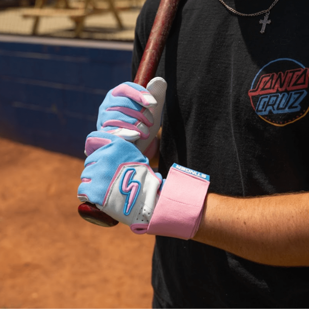 Winder Series Batting Gloves - Cotton Candy - Maximum Velocity Sports