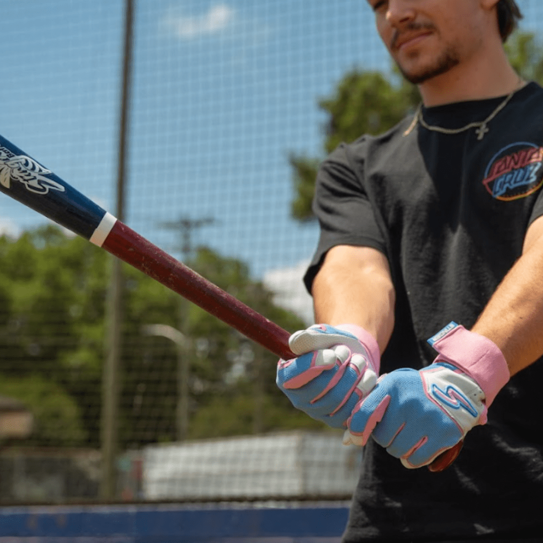 Winder Series Batting Gloves - Cotton Candy - Maximum Velocity Sports