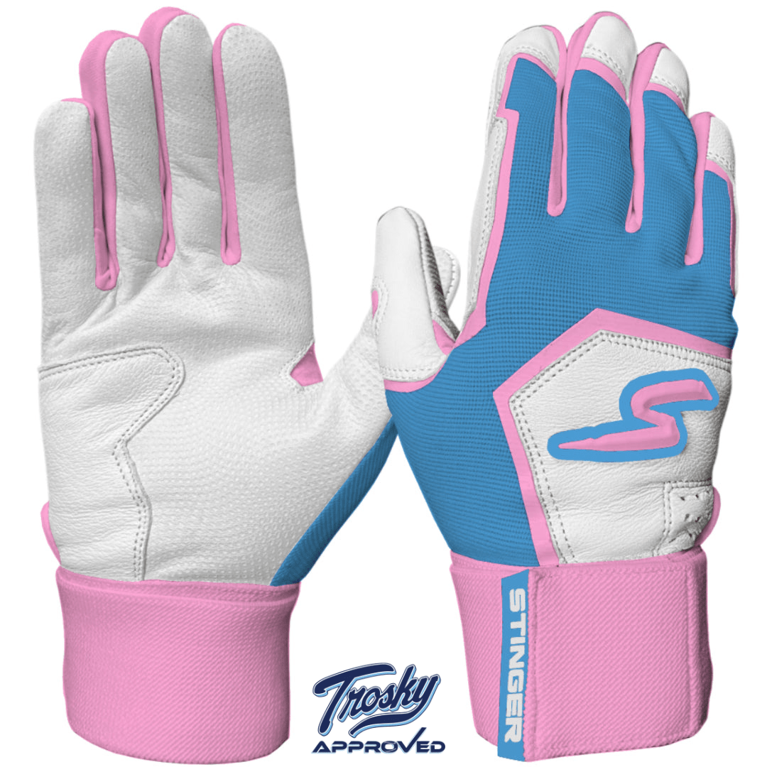 Winder Series Batting Gloves - Cotton Candy - Maximum Velocity Sports