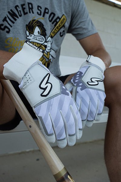 Winder Series Batting Gloves - Ice USA - Maximum Velocity Sports