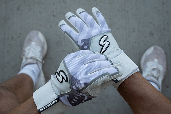 Winder Series Batting Gloves - Ice USA - Maximum Velocity Sports