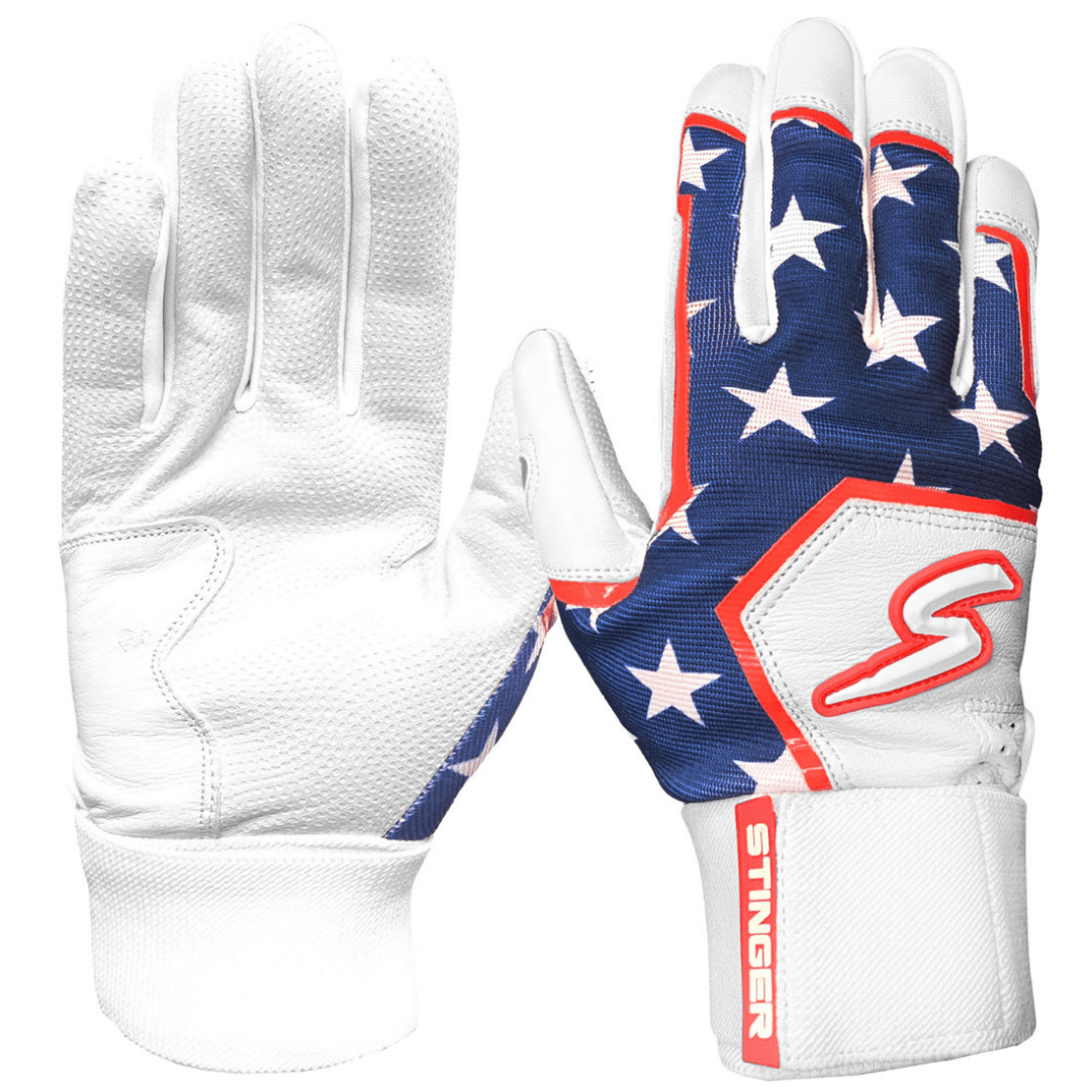 Winder Series Batting Gloves - 'Merica USA - Maximum Velocity Sports