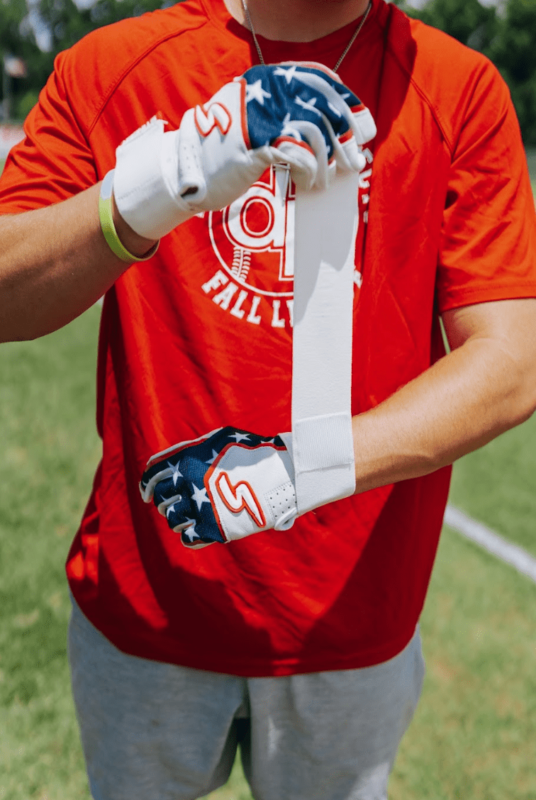 Winder Series Batting Gloves - 'Merica USA - Maximum Velocity Sports