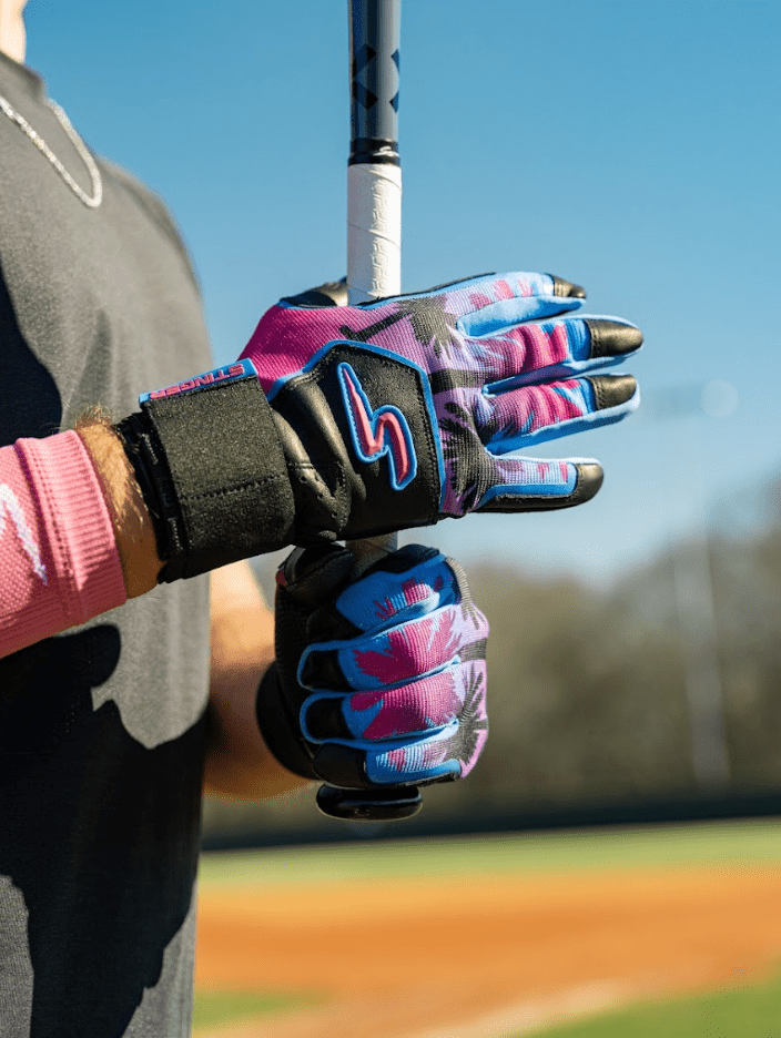 Winder Series Batting Gloves - Miami Nights - Maximum Velocity Sports