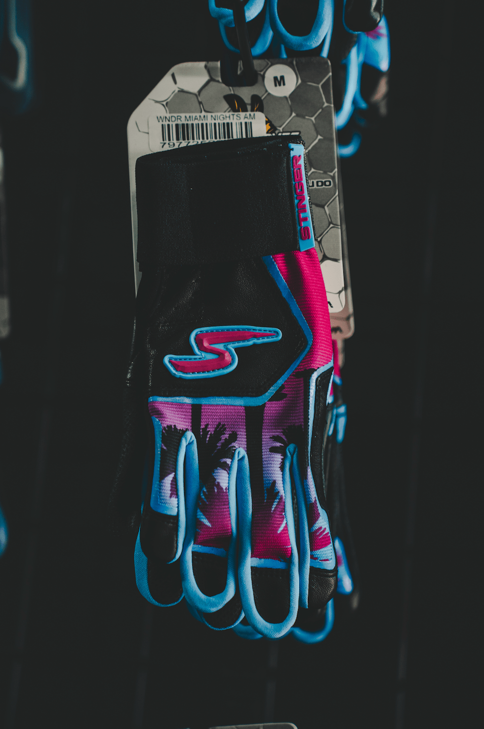 Winder Series Batting Gloves - Miami Nights - Maximum Velocity Sports