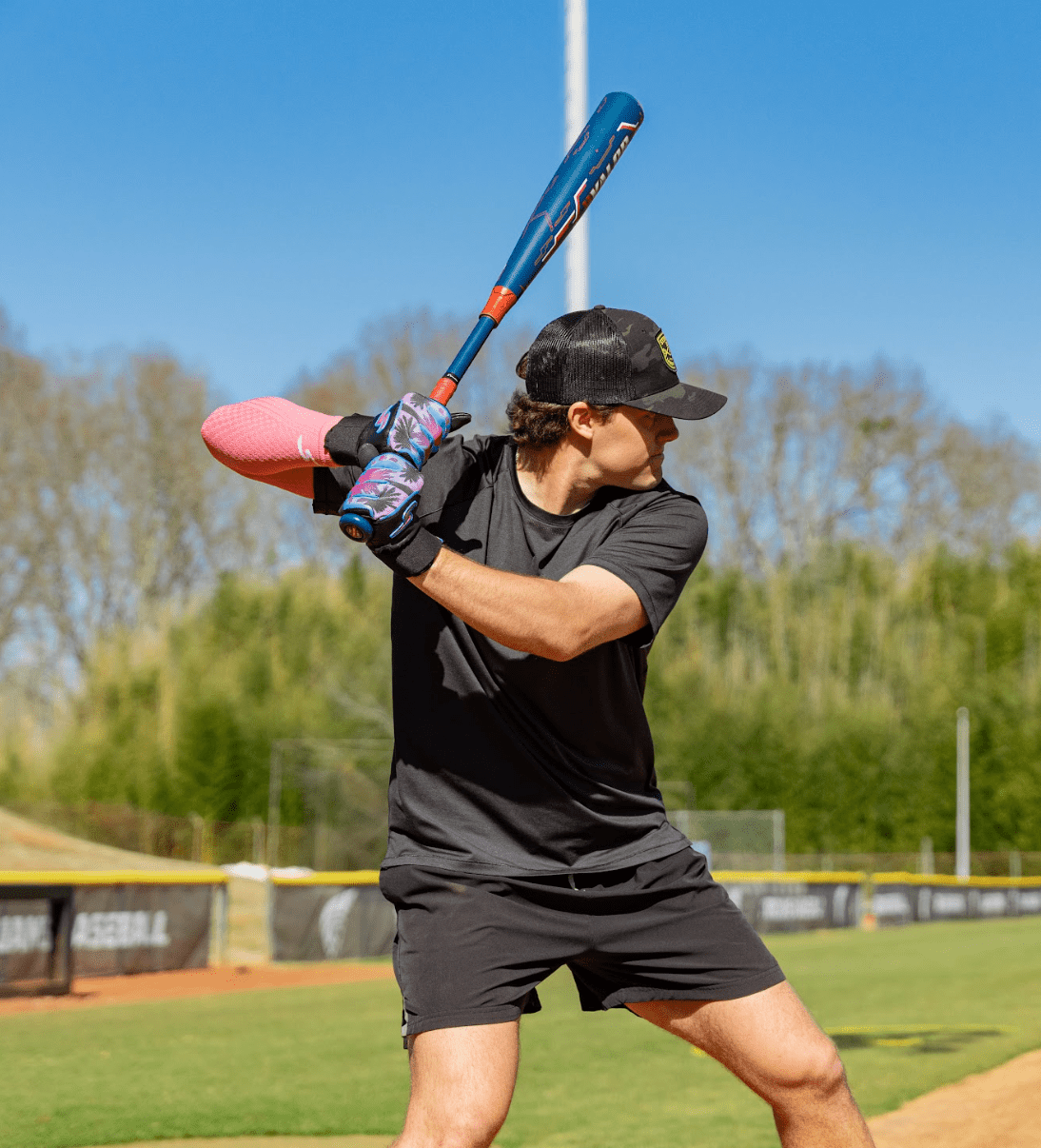 Winder Series Batting Gloves - Miami Nights - Maximum Velocity Sports