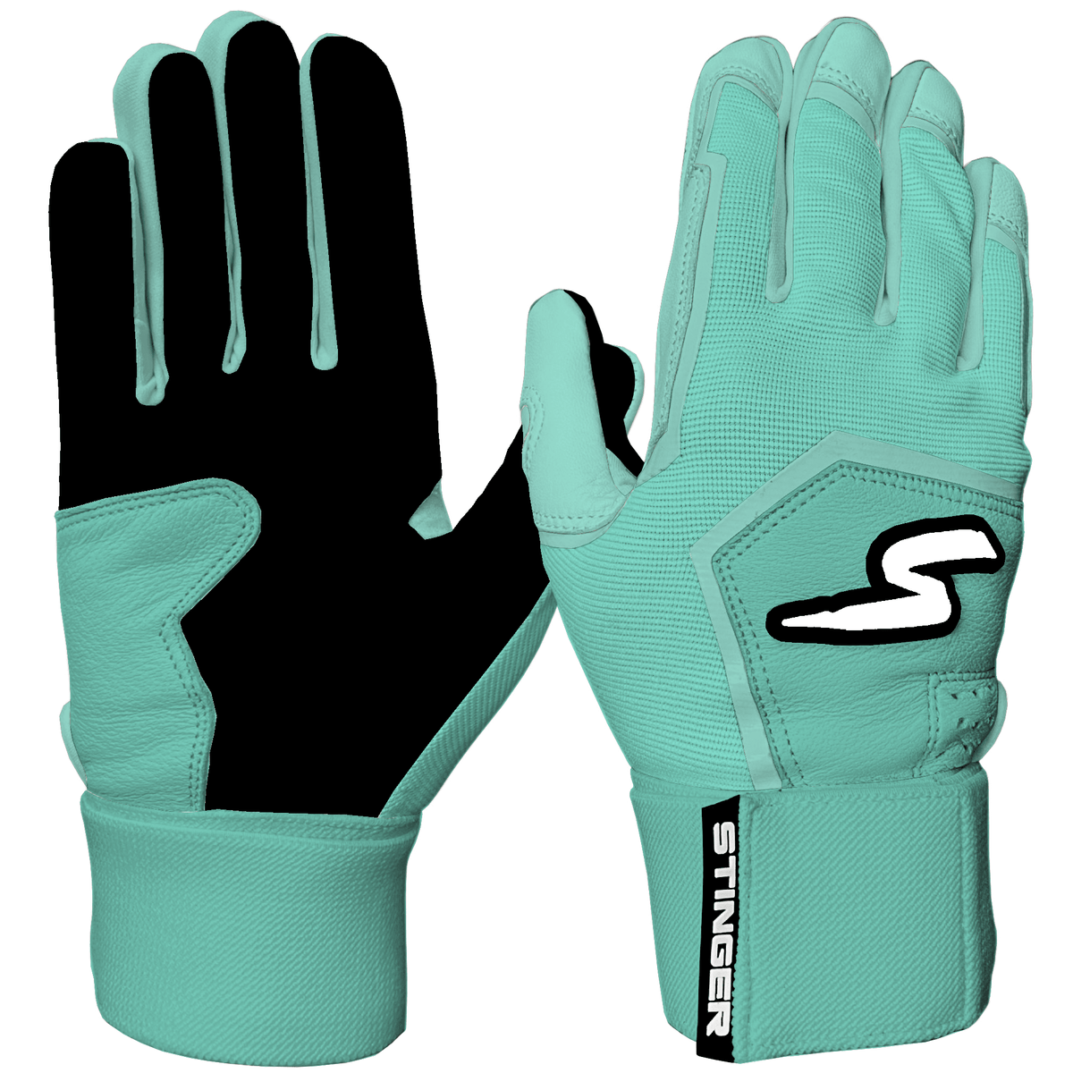 Winder Series Batting Gloves - Mint - Maximum Velocity Sports