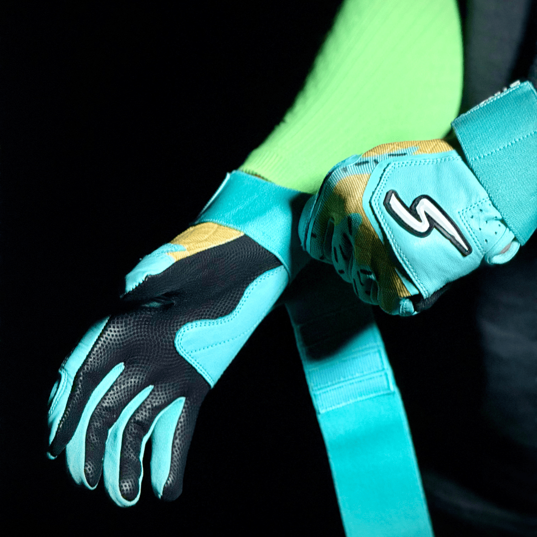 Winder Series Batting Gloves - Mint Chip - Maximum Velocity Sports