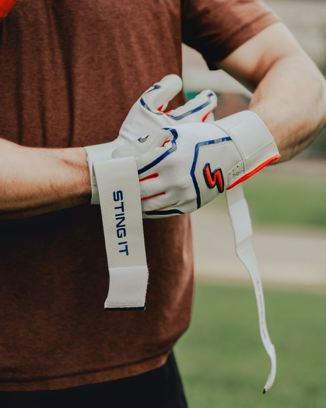 Winder Series Batting Gloves - Patriot - Maximum Velocity Sports
