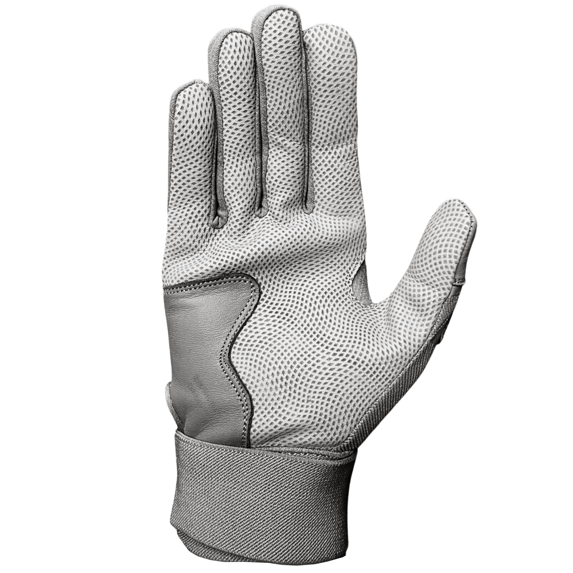 Winder Series Batting Gloves - Smoke Gray - Maximum Velocity Sports