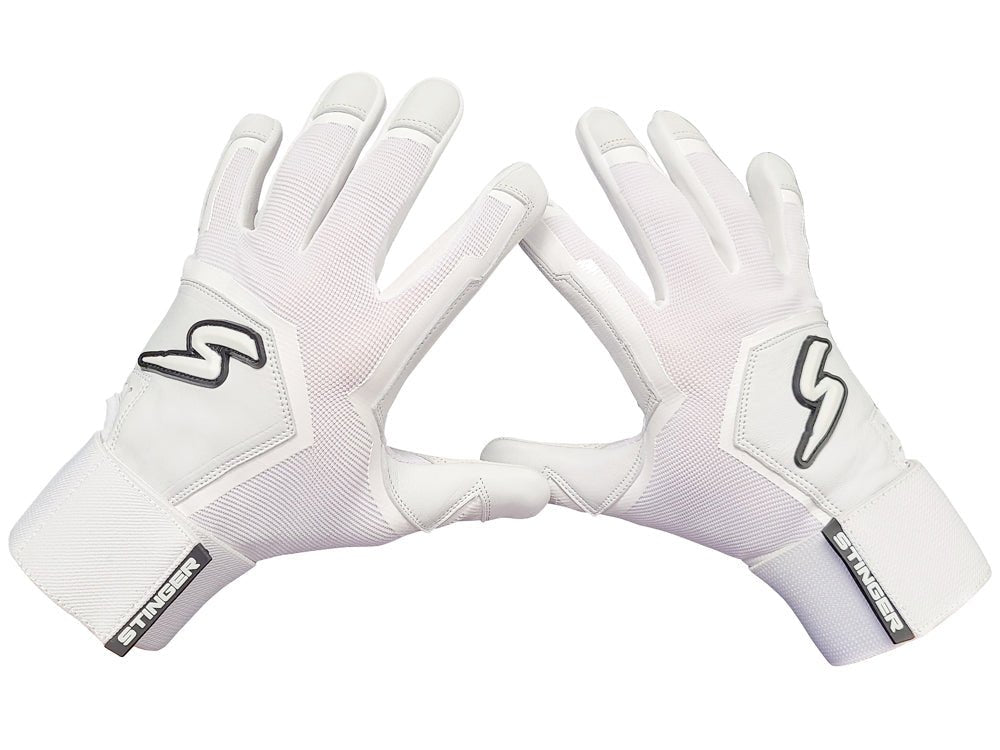 Winder Series Batting Gloves - White Out - Maximum Velocity Sports