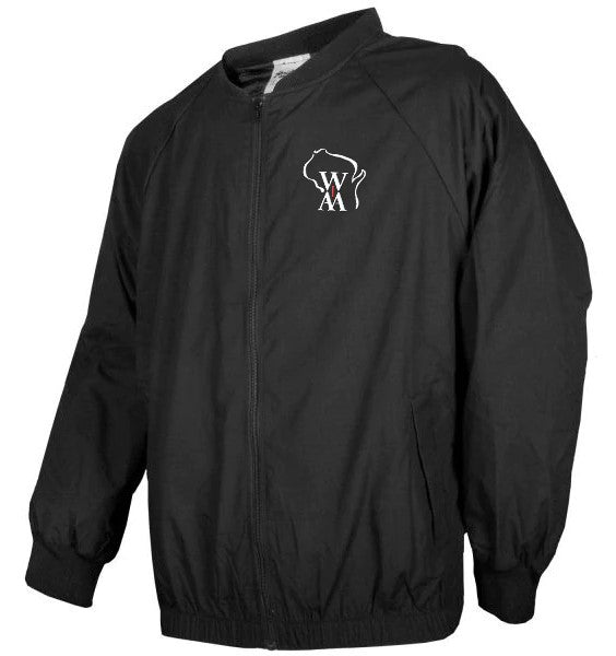 Wisconsin Interscholastic Athletic Assoc [WIAA] Pre - Game Basketball Jacket - Maximum Velocity Sports