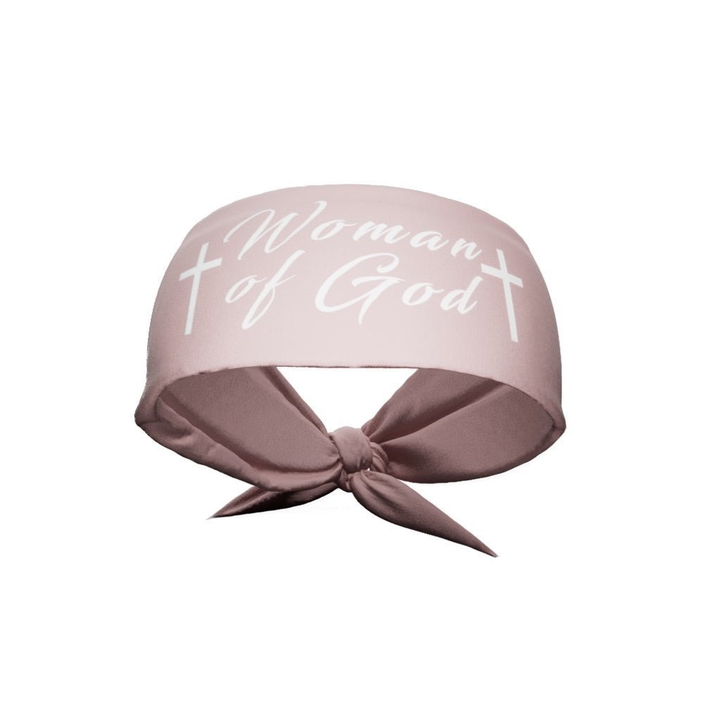 Woman of God Tie Headband - Maximum Velocity Sports