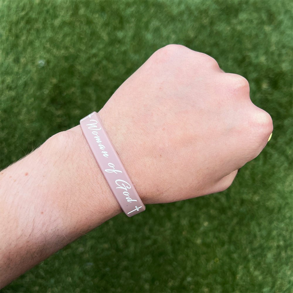 Woman Of God Wristband - Maximum Velocity Sports