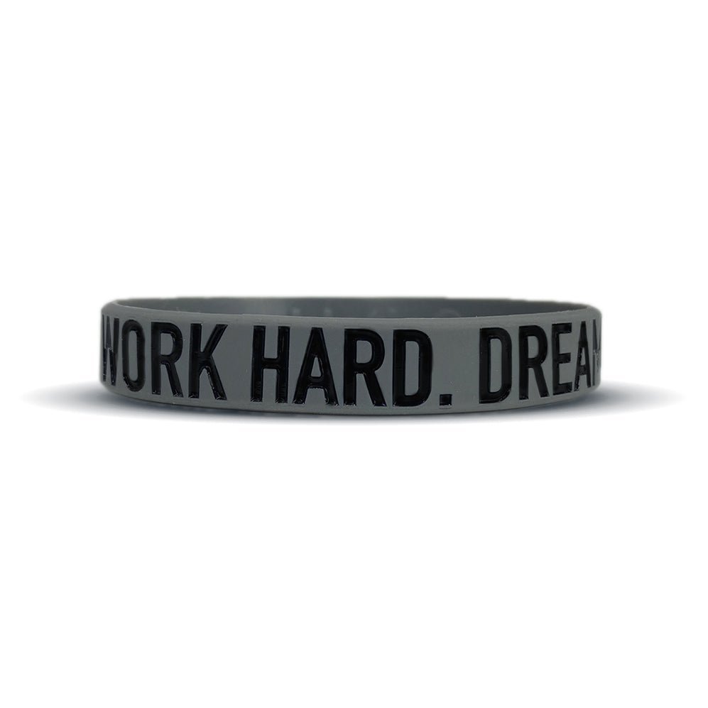 WORK HARD. DREAM BIG. Wristband - Maximum Velocity Sports