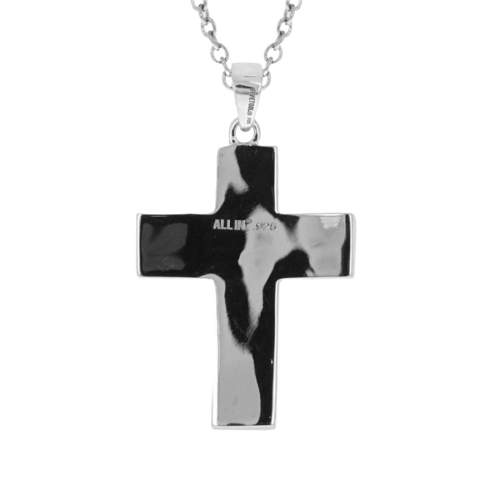 XL Pigskin Football Cross Necklace - Maximum Velocity Sports