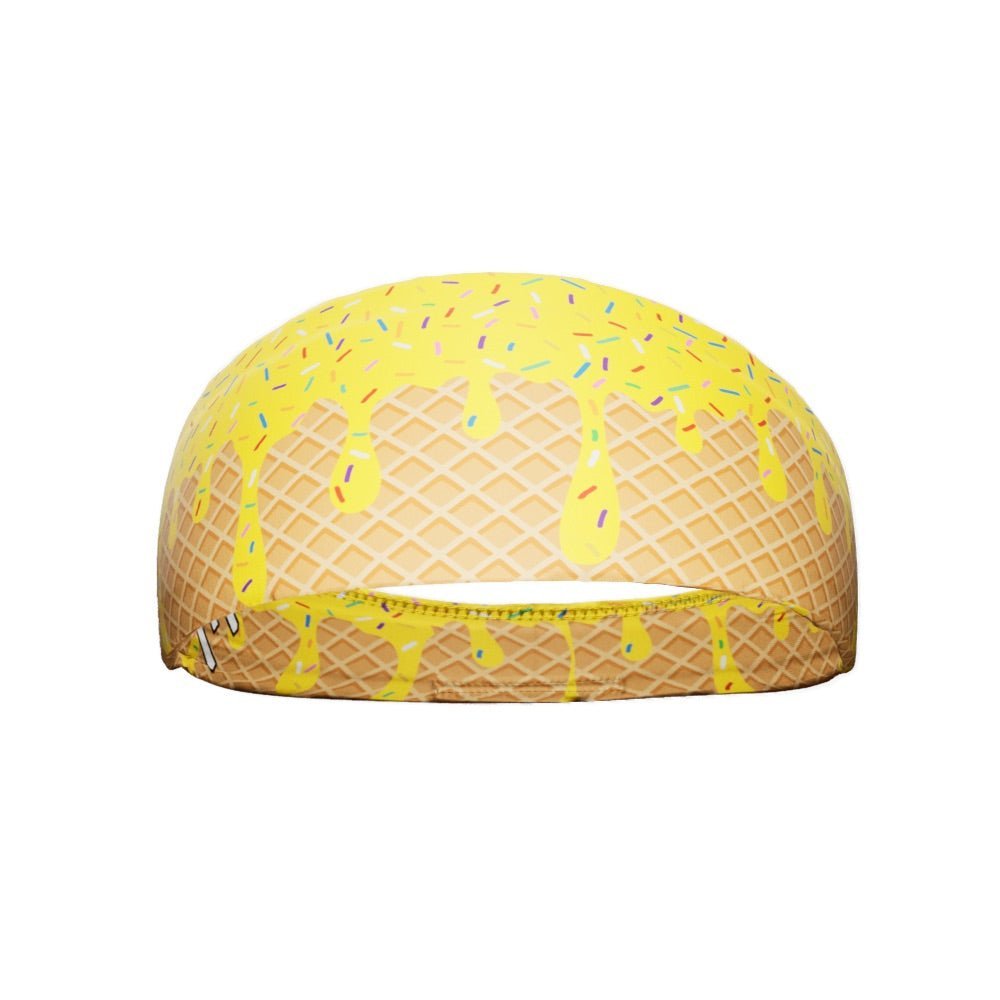 Yellow Ice Cream Headband - Maximum Velocity Sports