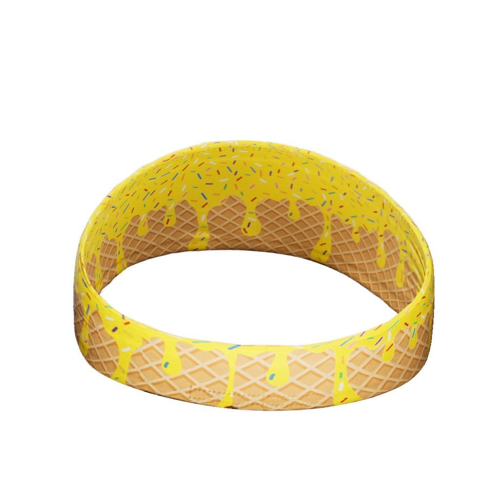 Yellow Ice Cream Headband - Maximum Velocity Sports