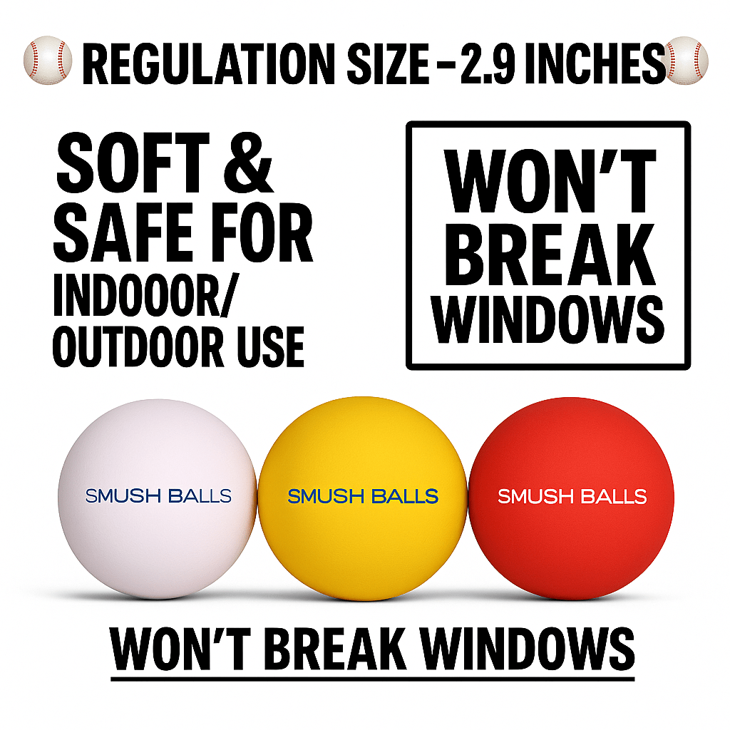 Yellow Smushballs - Maximum Velocity Sports