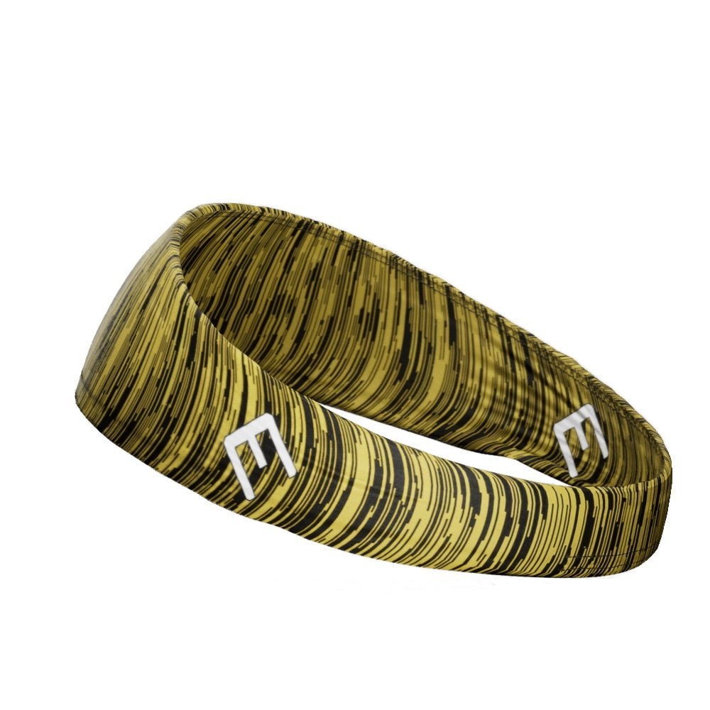 Yellow Static Headband - Maximum Velocity Sports