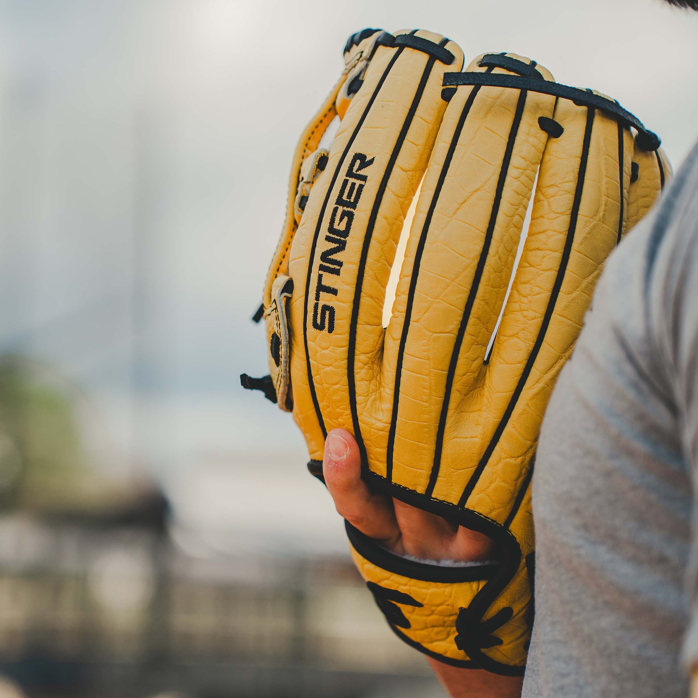 Stinger Yellow Jacket 13" Baseball - Softball Fielding Glove - Maximum Velocity Sports