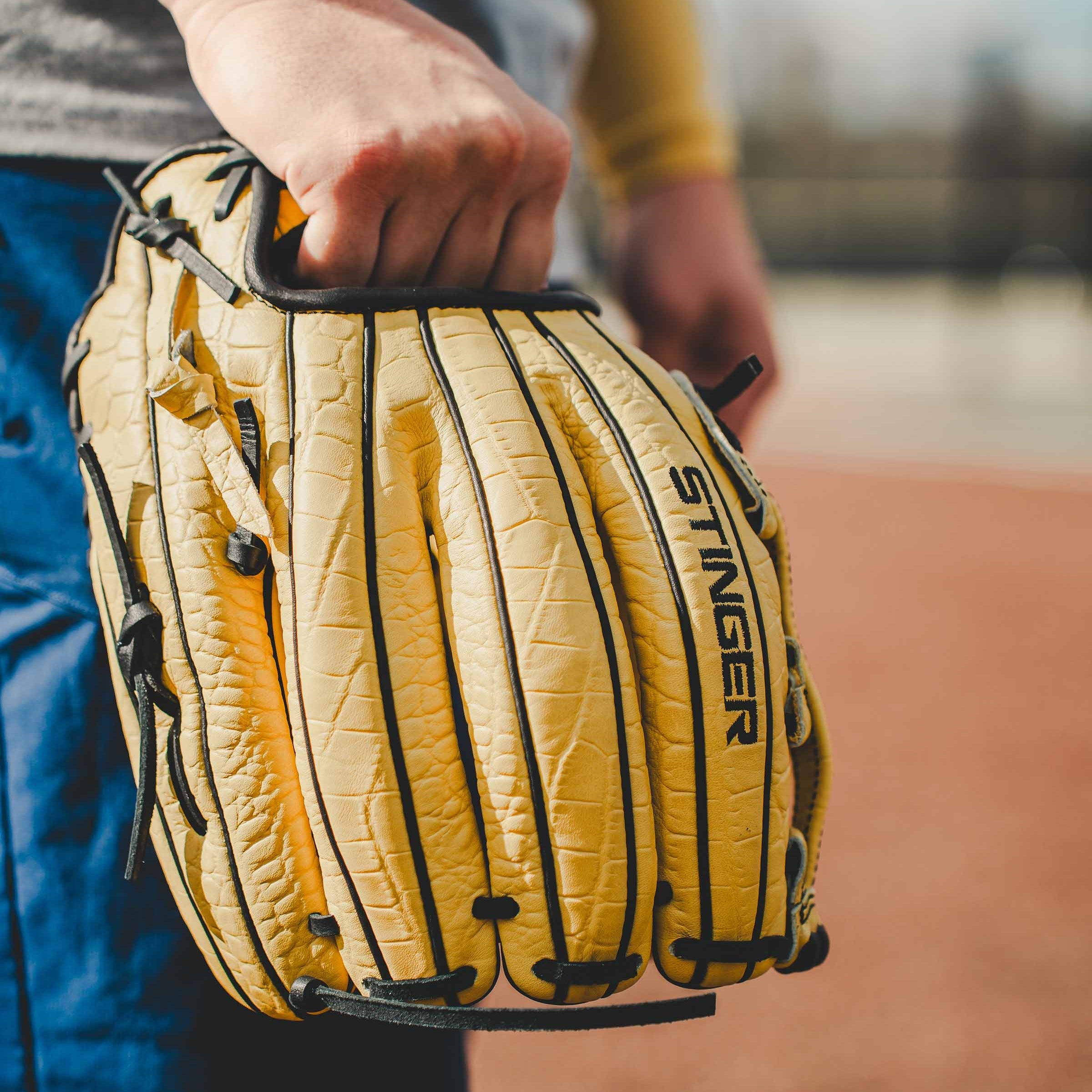 Stinger Yellow Jacket 13" Baseball - Softball Fielding Glove - Maximum Velocity Sports