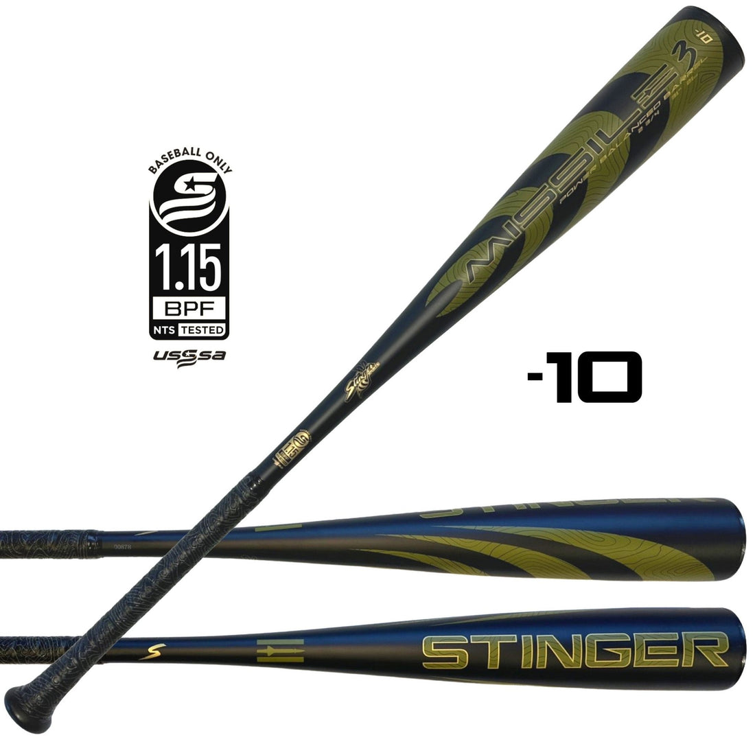 2023 Missile 3 USSSA Aluminum Drop -5 Model (Pre-Order Now - 3/1 Ship Date) - Maximum Velocity Sports