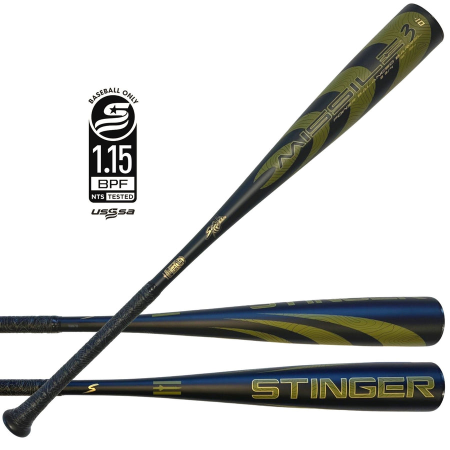 2023 Missile 3 USSSA Aluminum Drop -5 Model (Pre-Order Now - 3/1 Ship Date) - Maximum Velocity Sports