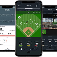 Blast Baseball - Swing Analyzer (Sensor) Advanced Player Development for Every Level, Analyzes Swings, Tracks Metrics, Video Capture Creates Highlights, 3D Swing Tracer, App Enabled, Real Time Results - Maximum Velocity Sports