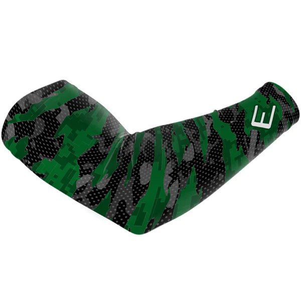 Green Fierce Arm Sleeve - Maximum Velocity Sports