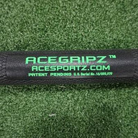 INCREASE EXIT VELOCITY & Bat Speed YOUTH MODEL- ACEGRIPZ Medium Straight Handle- 45mm - Maximum Velocity Sports