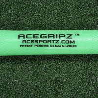 INCREASE EXIT VELOCITY & Bat Speed YOUTH MODEL- ACEGRIPZ Medium Straight Handle- 45mm - Maximum Velocity Sports