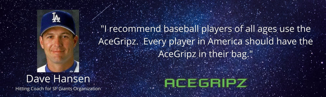 INCREASE EXIT VELOCITY & Bat Speed YOUTH MODEL- ACEGRIPZ Small Straight Handle- 40mm - Maximum Velocity Sports