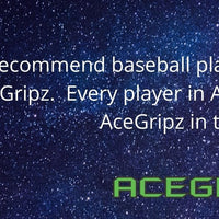 INCREASE EXIT VELOCITY & Bat Speed YOUTH MODEL- ACEGRIPZ Small Straight Handle- 40mm - Maximum Velocity Sports