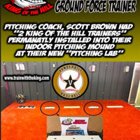 King of the Hill Pitching Trainer - MLB & D1's #1 Training Device - Maximum Velocity Sports