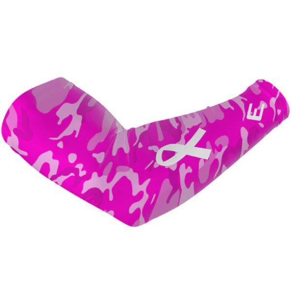 Pink Camo Breast Cancer Arm Sleeve - Maximum Velocity Sports
