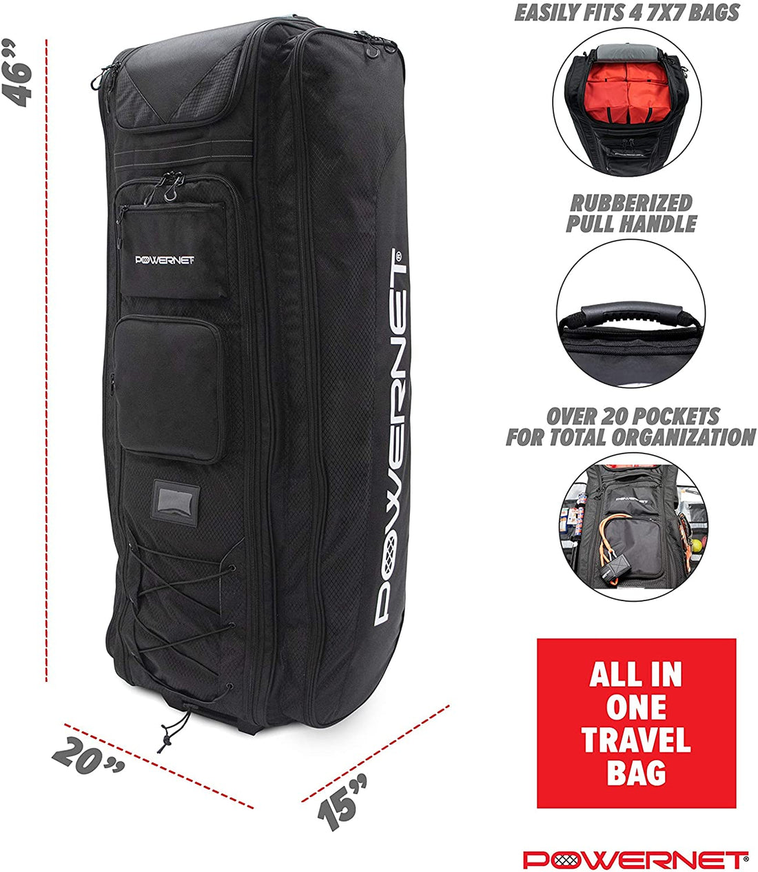 PowerNet All Gear Transporter - Maximum Velocity Sports