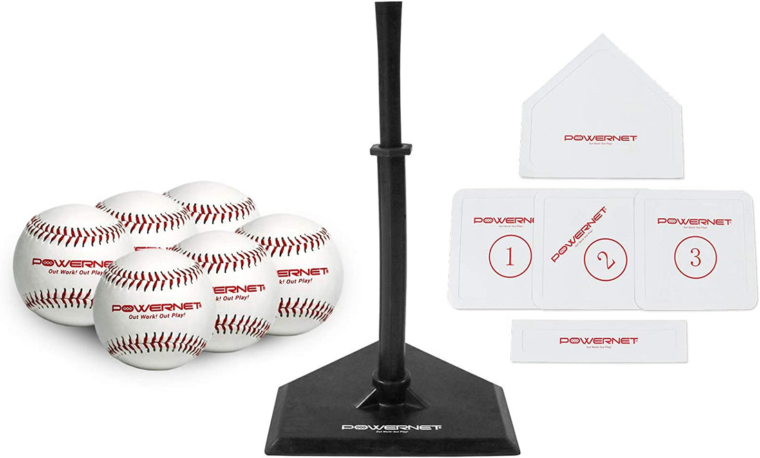 PowerNet Baseball T-Ball Coaching Bundle - Maximum Velocity Sports