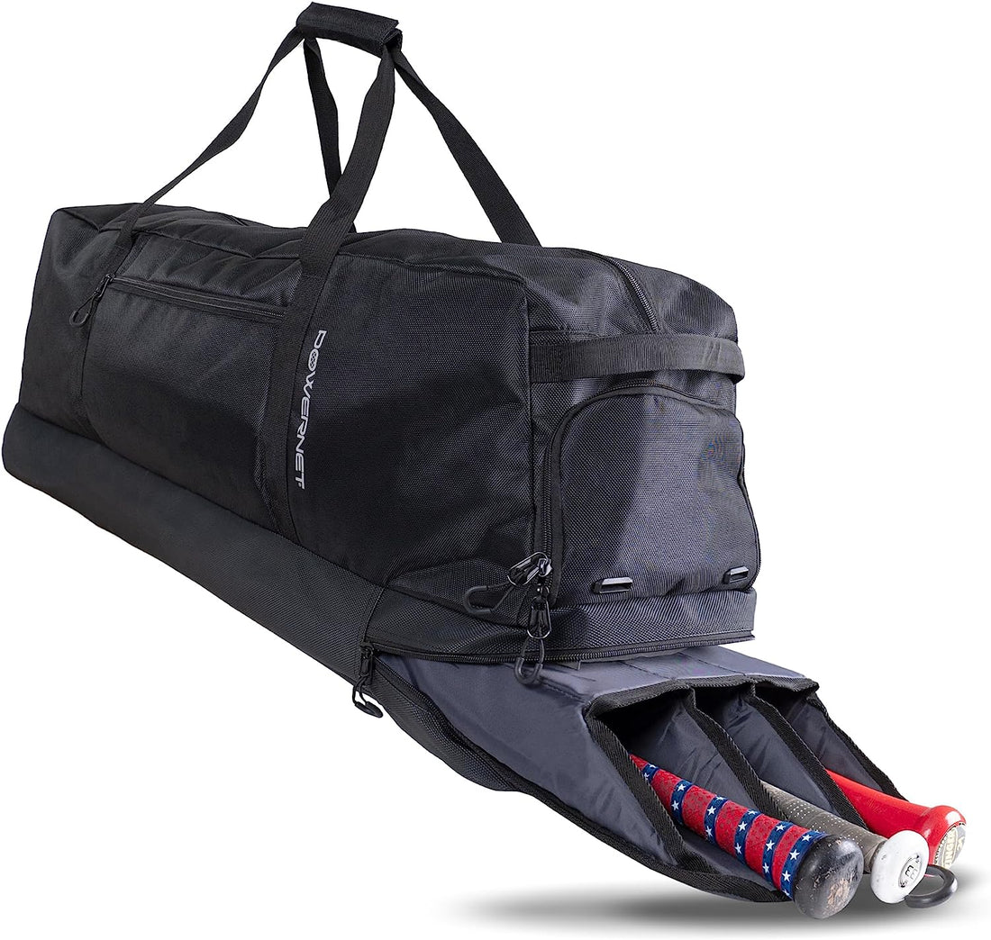 PowerNet Bat Vault Bag | Pro Bat Duffle - Maximum Velocity Sports