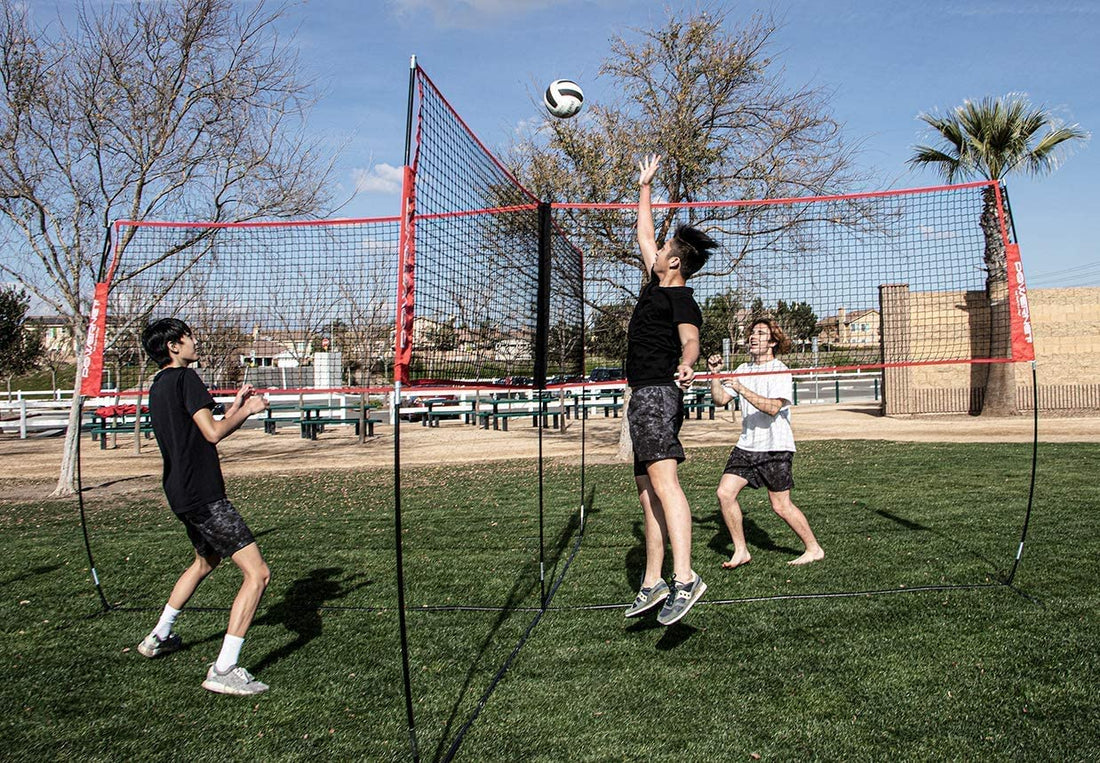 PowerNet Four Square Volleyball Net Standalone Unit | Maximum Velocity ...