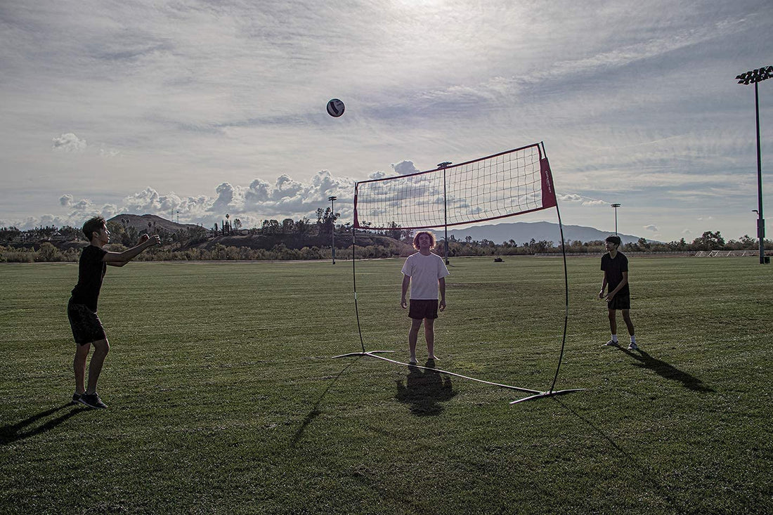 PowerNet Freestanding Volleyball Warm Up Net - Maximum Velocity Sports