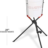 PowerNet German Marquez Baseball Softball Portable Bucket Caddy Lifter - Maximum Velocity Sports
